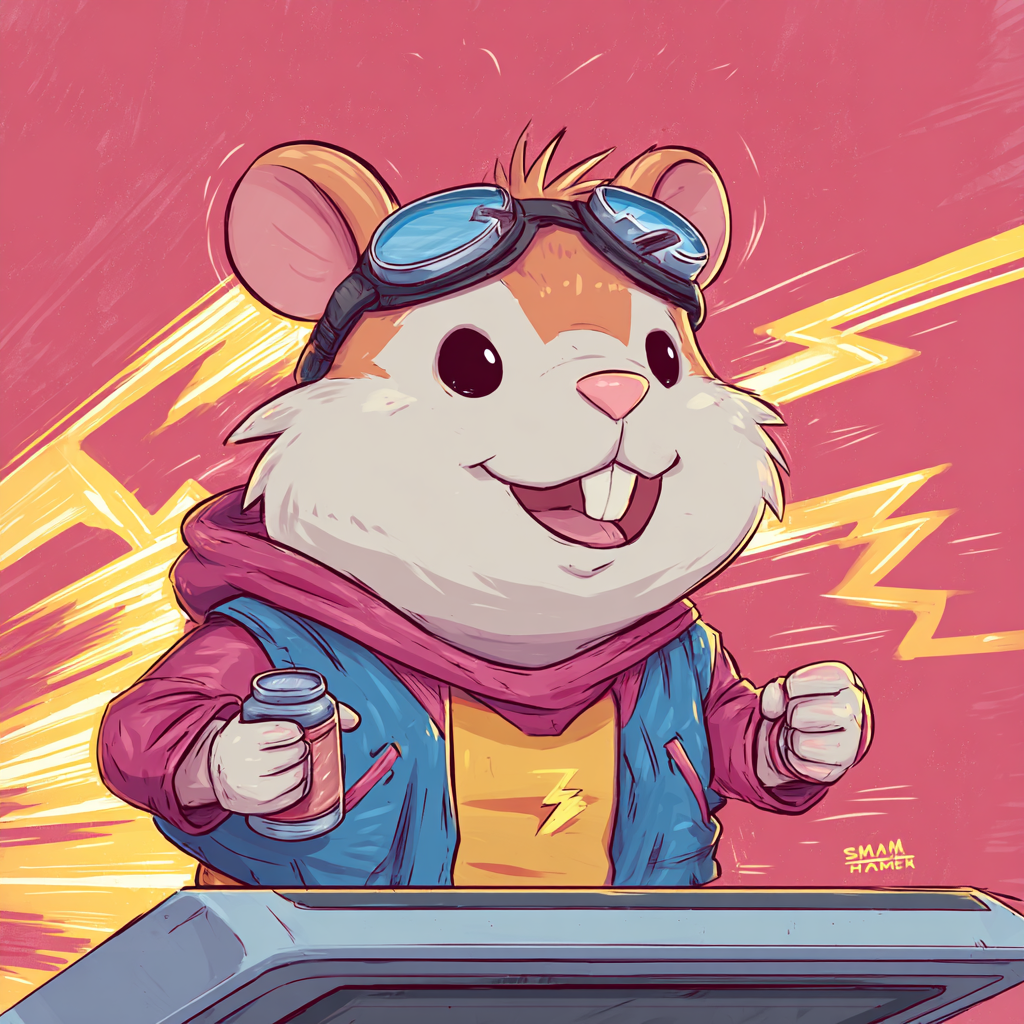 HYPER HAMSTER mascot